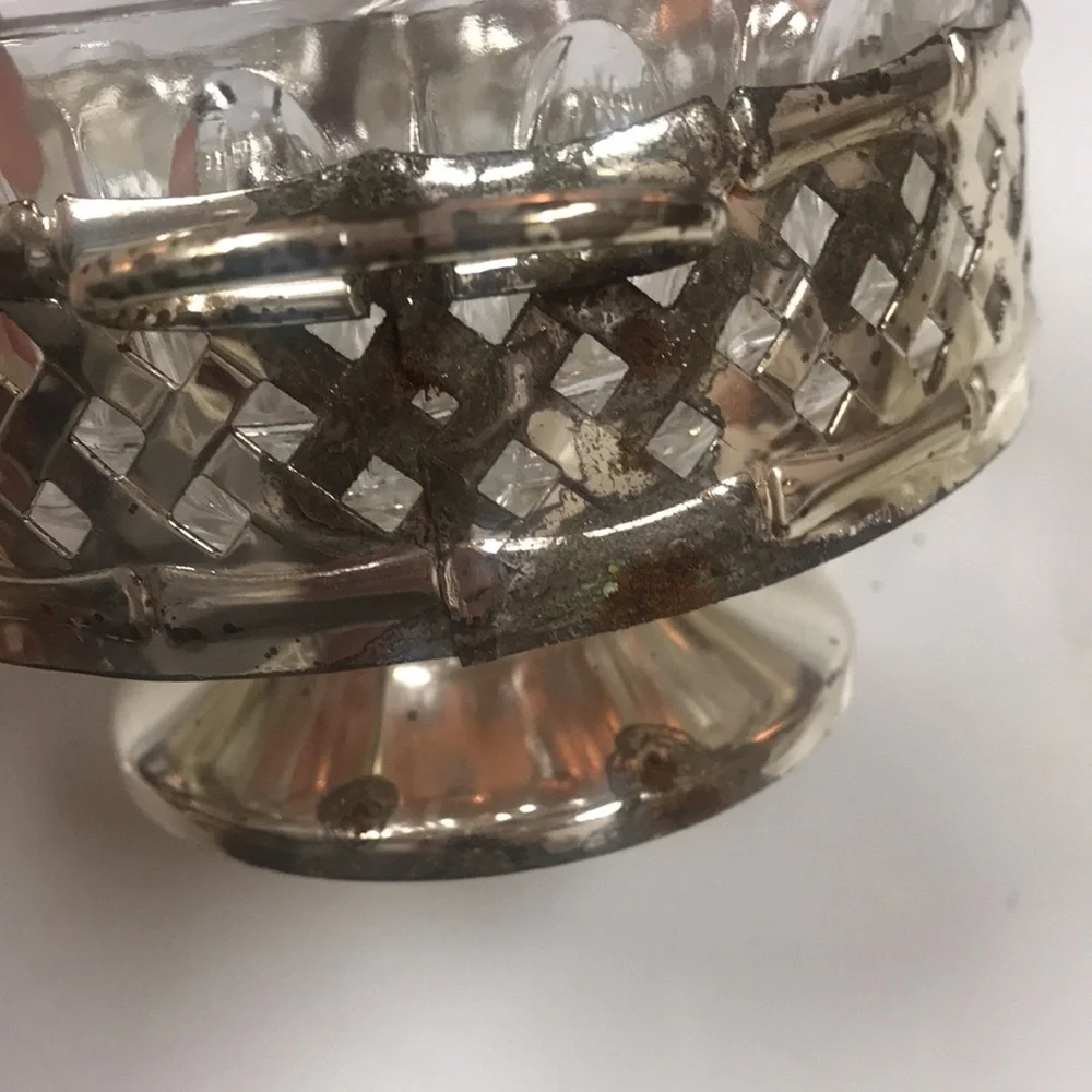 Bowls Bundle of Vintage Relish Jam Crystal Bowls